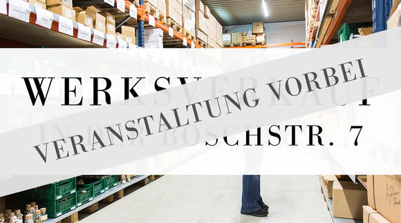 Werksverkauf (03/26)